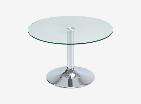 Round Glass Table for office use